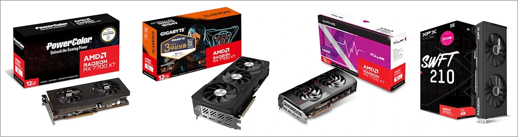 AMD Radeon RX 7700 XT 20