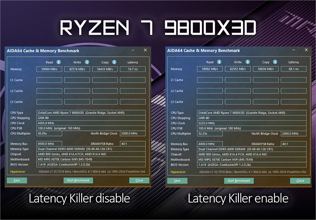 MSI AM5 메인보드에 Latency Killer 기능 추가 4