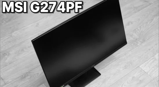 MSI G274PF 게이밍 모니터 리뷰 01