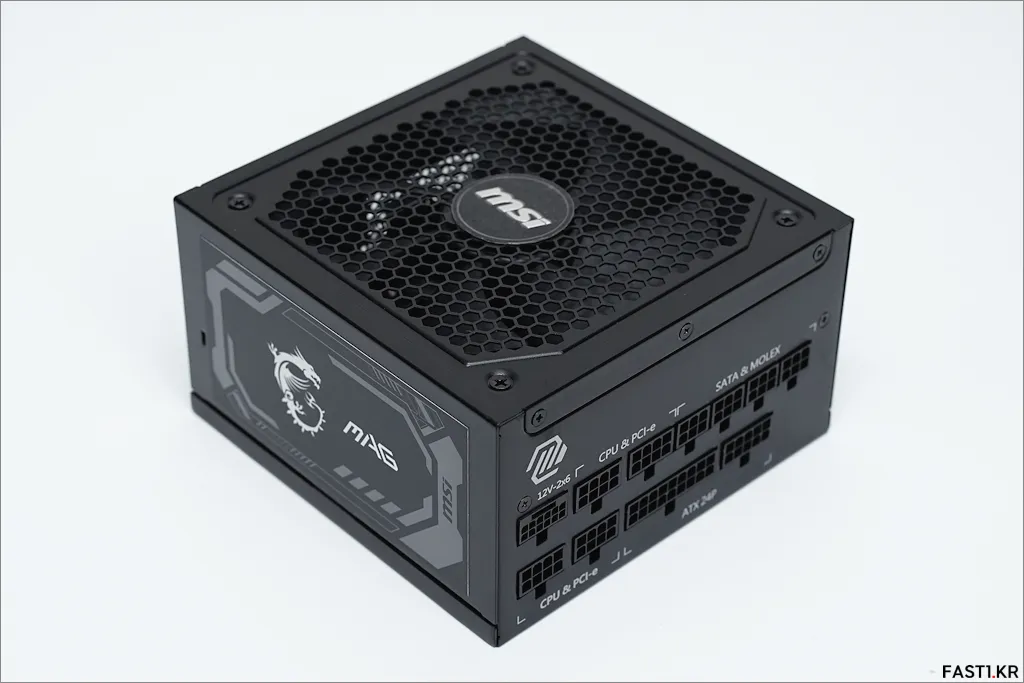 MSI MAG A1250GL 80PLUS골드 풀모듈러 ATX3.1 리뷰 22