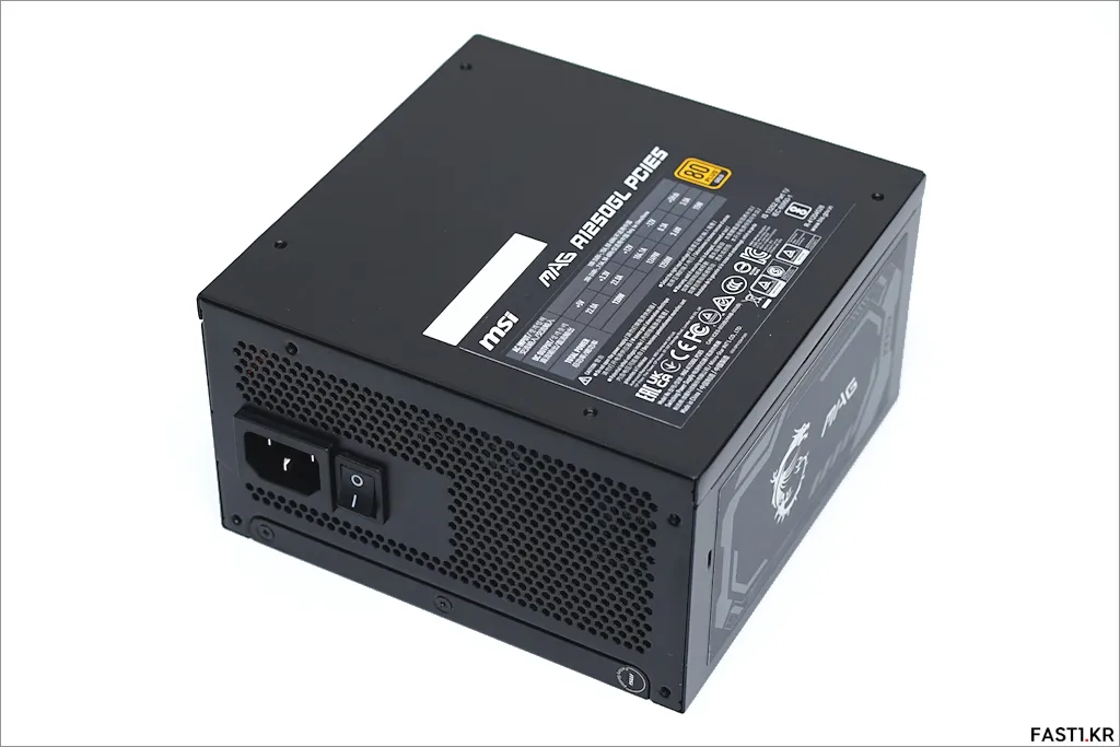 MSI MAG A1250GL 80PLUS골드 풀모듈러 ATX3.1 리뷰 28