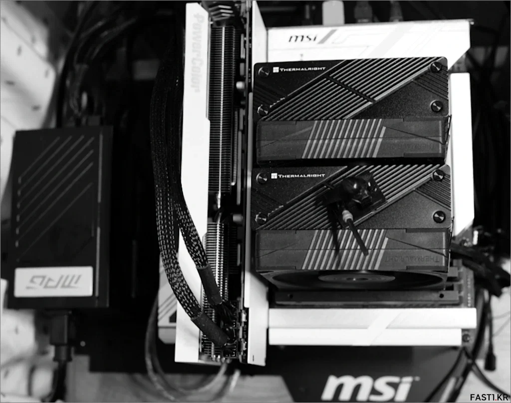 PowerColor 라데온 RX 7700 XT D6 12GB White TS