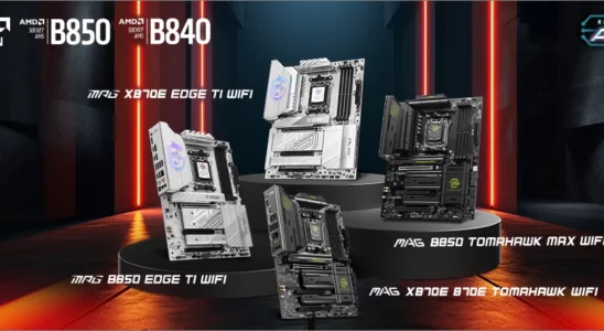 MSI AMD B850 칩셋 기반 메인보드 발표 00