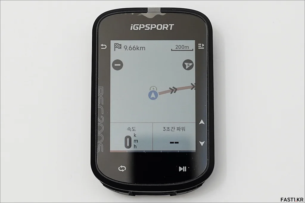 iGPSPORT BSC200S 리뷰 내비게이션 01