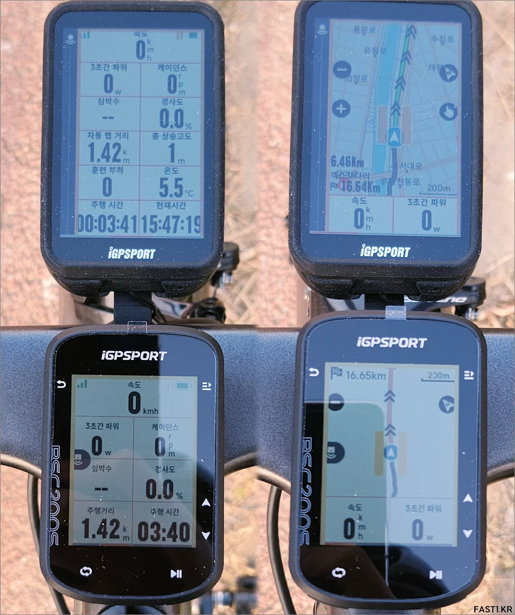 iGPSPORT BSC200S 리뷰 동작 03
