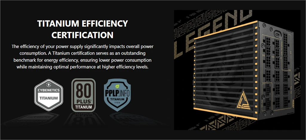 MSI MEG Ai1600T PCIE5 및 MPG A1250GS PCIE5 PSU 출시 6