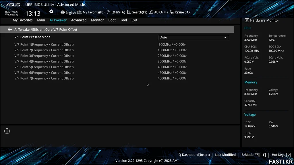 ASUS Z890 AYW GAMING WIFI W BIOS 18