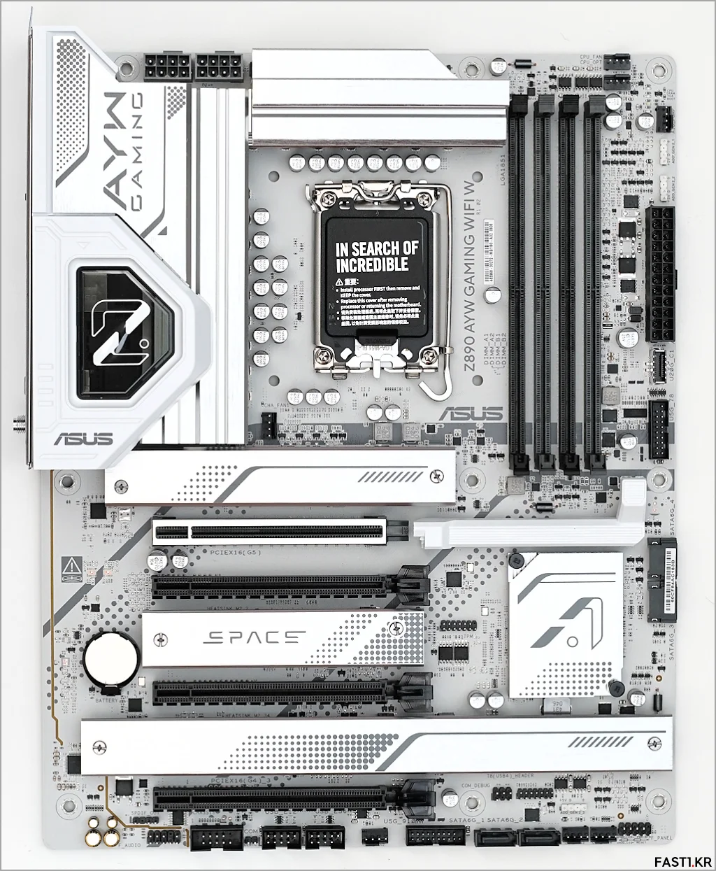 인텔 코어 울트라 7 265K ASUS Z890 AYW GAMING WIFI W 16