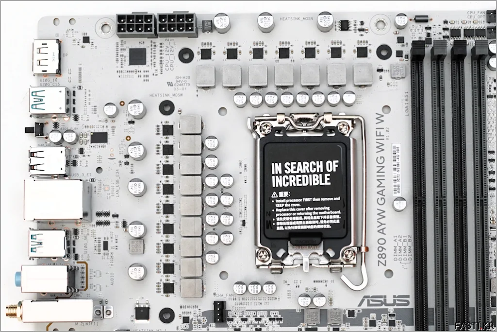 인텔 코어 울트라 7 265K ASUS Z890 AYW GAMING WIFI W 22