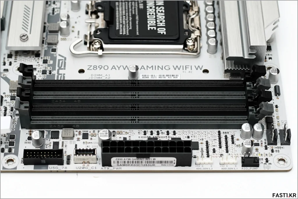 인텔 코어 울트라 7 265K ASUS Z890 AYW GAMING WIFI W 28