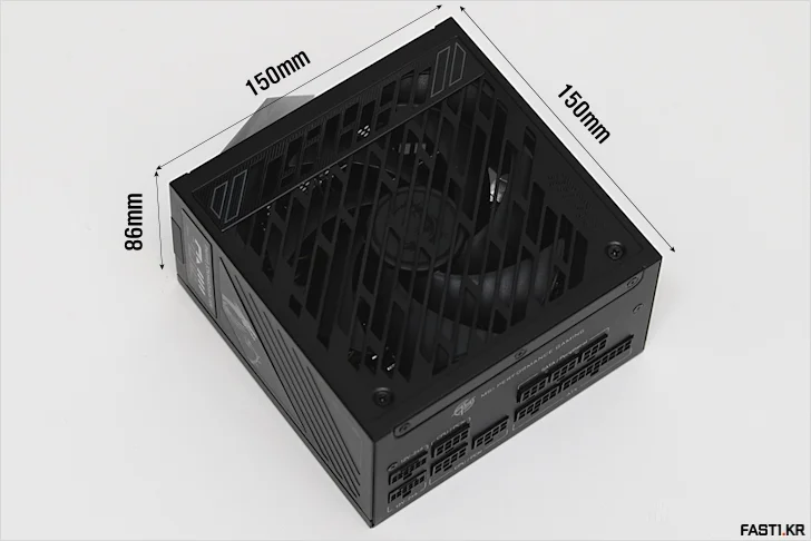 MSI MPG A850GS 80PLUS 골드 풀 모듈러 ATX 3.1 리뷰 21