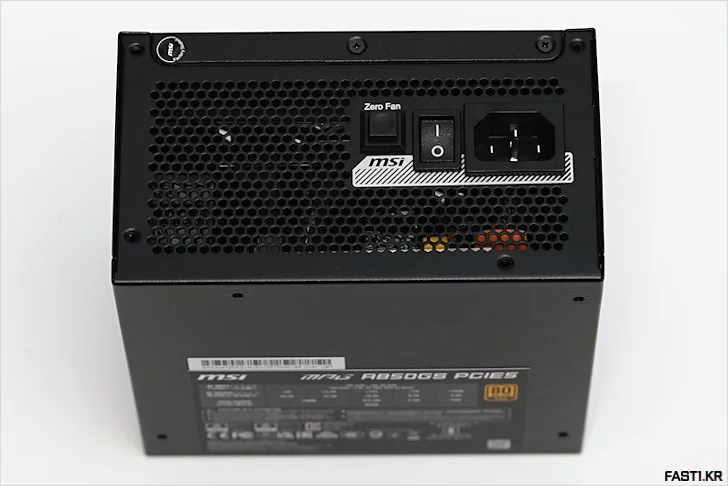 MSI MPG A850GS 80PLUS 골드 풀 모듈러 ATX 3.1 리뷰 25
