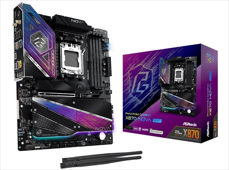 ASRock X870E Taichi OCF 등 새로운 AMD 메인보드 5종 출시 4