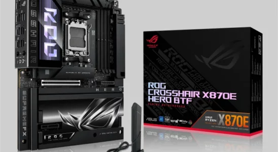 ASUS ROG CROSSHAIR X870E HERO BTF 02