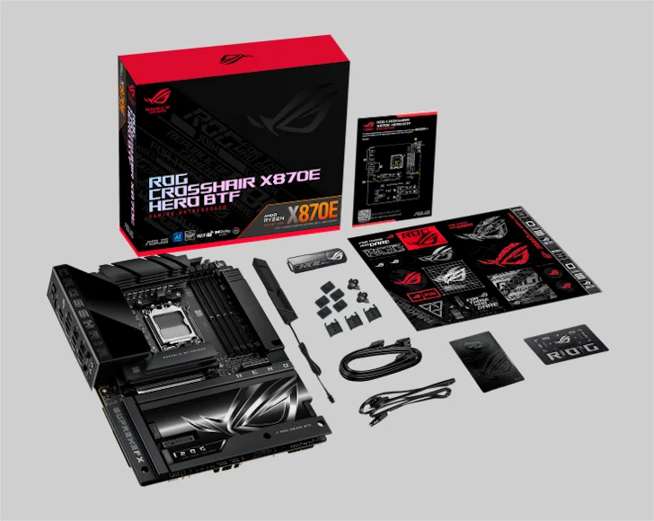 ASUS ROG CROSSHAIR X870E HERO BTF 03