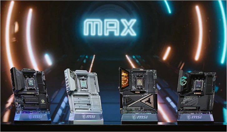 MSI MEG X870E GODLIKE X 에디션 및 X870E MAX 발표 2