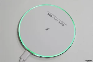 스카이 필 W2 아이언 플러스 고속 무선충전패드 SKY W2P 12