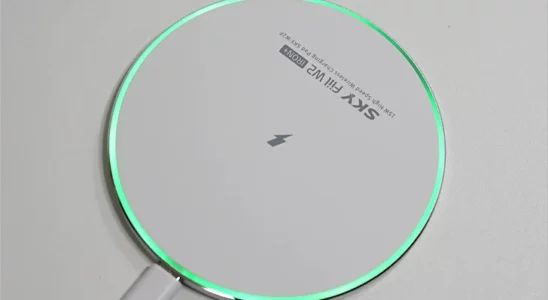 스카이 필 W2 아이언 플러스 고속 무선충전패드 SKY W2P 12