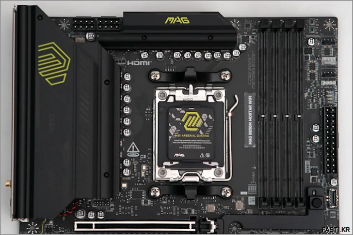 MSI MAG B850M 박격포 WIFI 리뷰 117 MSI MAG B850M 박격포 WIFI 12