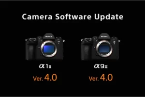 소니 A1M2 A9M3 소프트웨어 업그레이드 버전 4.0