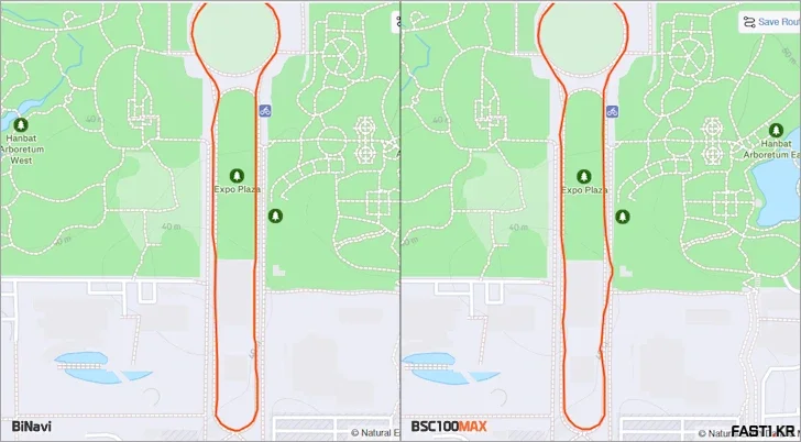 iGPSPORT BSC100Max 사이클링 컴퓨터 리뷰 78 iGPSPORT BSC 100Max Map Comp