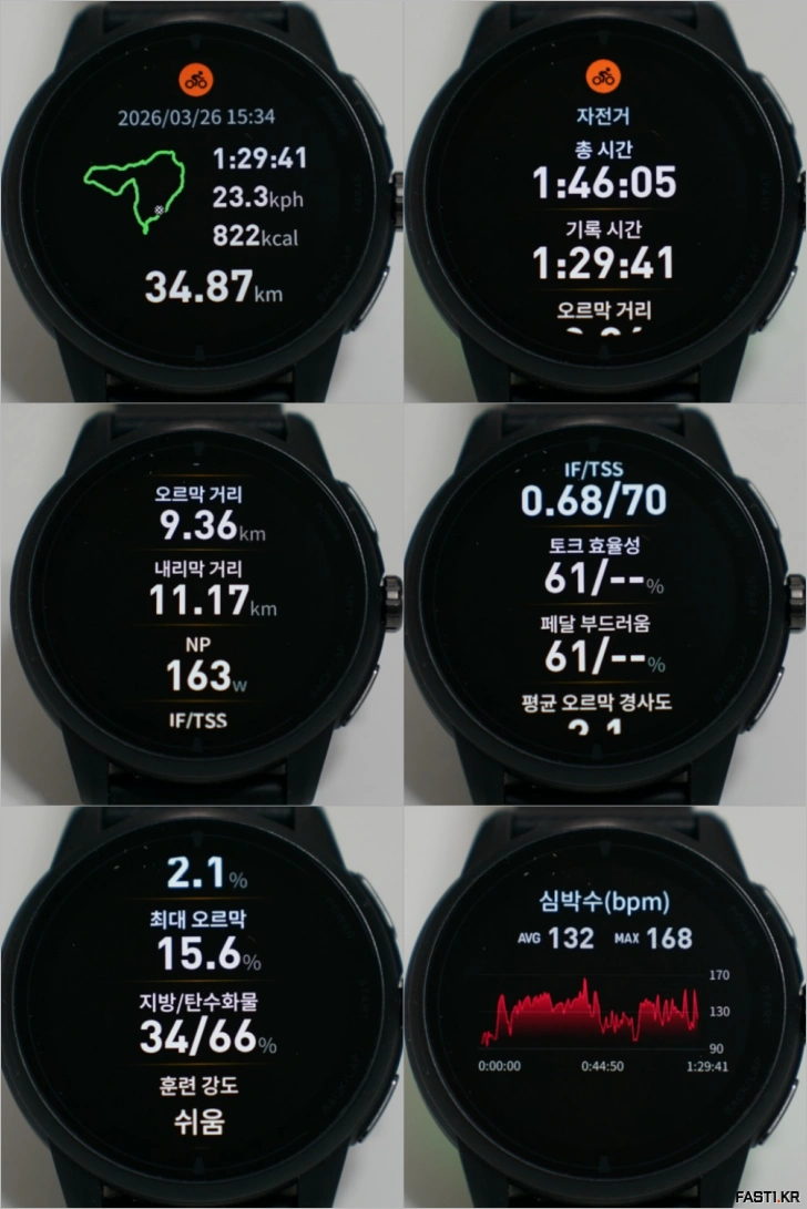 iGPSPORT VeRun 베런 GPS 스포츠 워치 리뷰 101