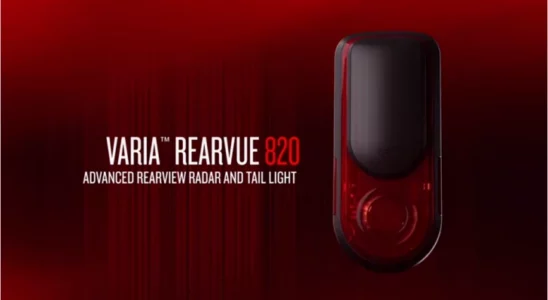 가민 Varia RearVue 820 레이더 후미등 출시 1