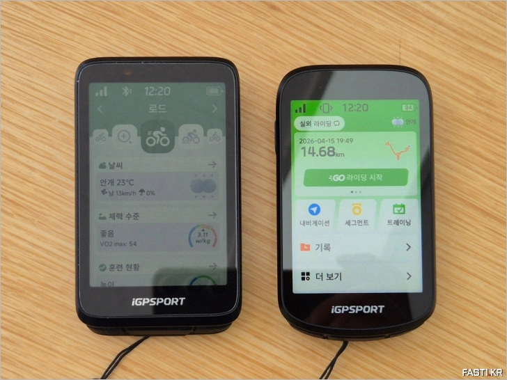 iGPSPORT BiNavi BSC500 비교 05