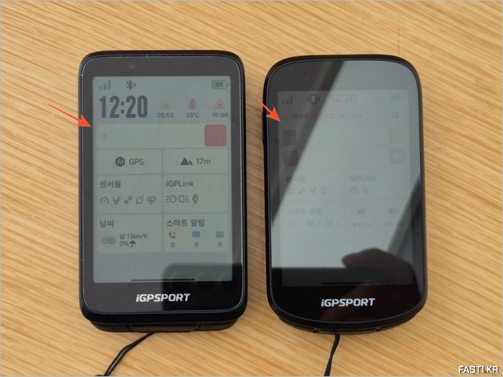 iGPSPORT BiNavi BSC500 비교 07