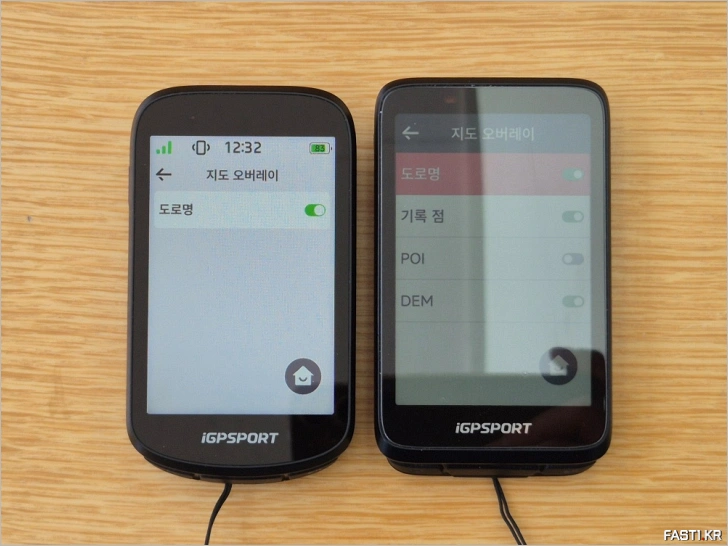 iGPSPORT BiNavi BSC500 비교 23