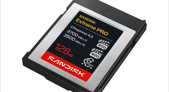 샌디스크, 12K 지원 CFexpress 4.0 타입 B 및 2TB SDXC 메모리 카드 발표 - 샌디스크 12K 지원 CFexpress 4.0 타입 B 및 2TB SDXC 메모리 카드 발표 1